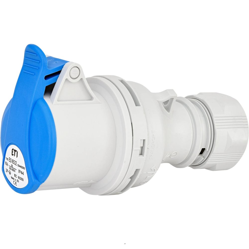 Розетка кабельна (силовий роз'єм) ES-1632